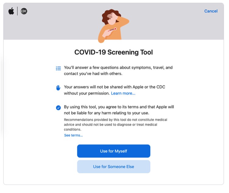 蘋果推出COVID-19放映應用和網站-鋒巢網