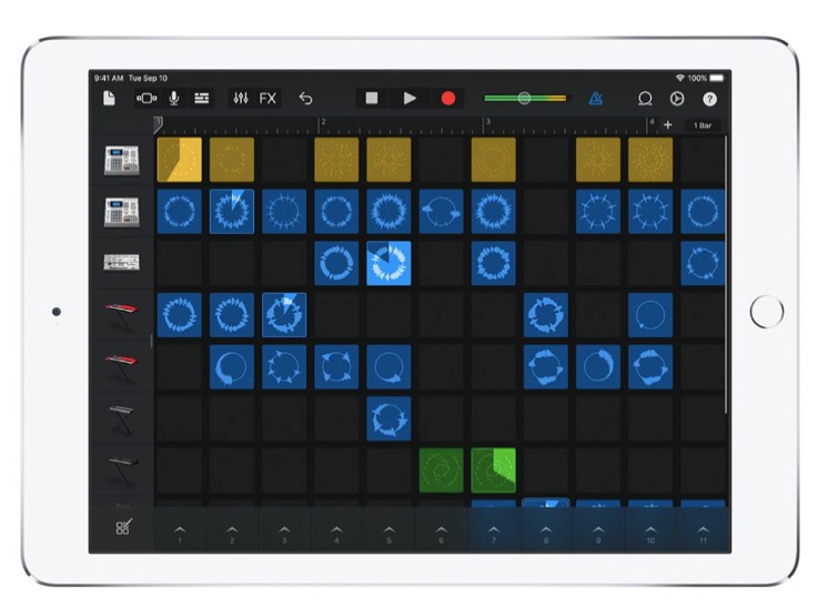 蘋(píng)果的Logic Pro X獲得了GarageBand的iOS功能-鋒巢網(wǎng)
