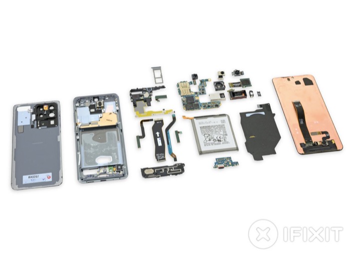 三星Galaxy S20 Ultra teardown展示了這款手機10800萬像素的傳感器-鋒巢網