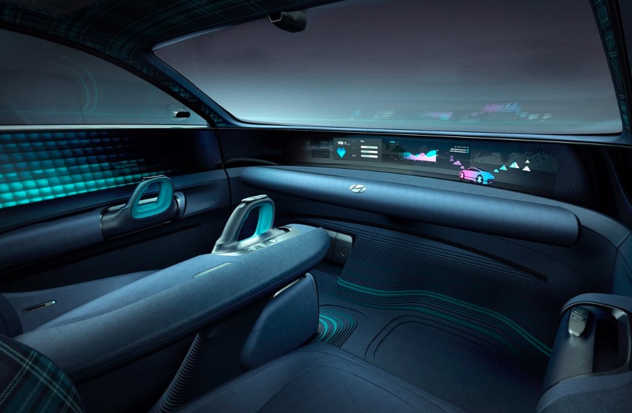 用搖桿駕駛！現(xiàn)代全新電動(dòng)概念車(chē)不用方向盤(pán)-鋒巢網(wǎng)