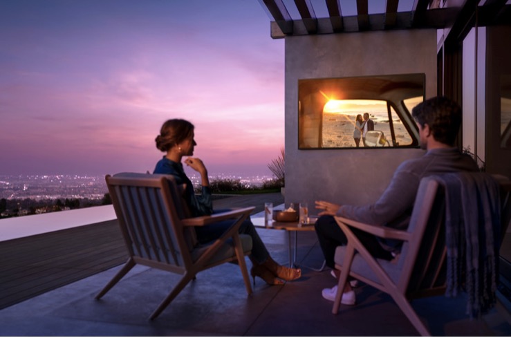 三星宣布推出一款名為“露臺”的戶外4K電視-鋒巢網