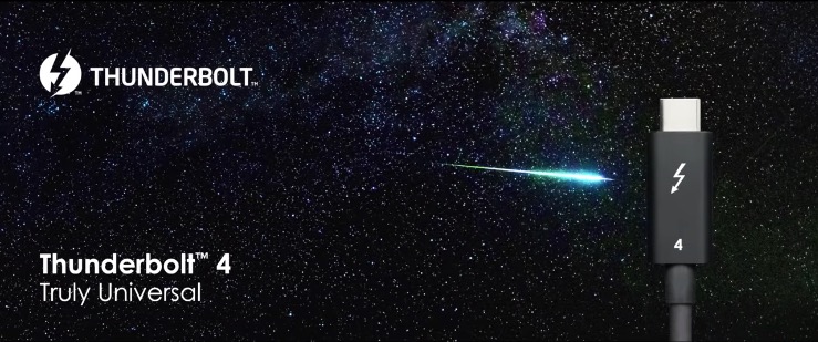 英特爾的Thunderbolt 4標準旨在提高USB-C設(shè)備的標準-鋒巢網(wǎng)