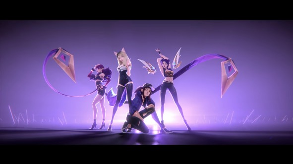 英雄聯盟的虛擬韓流組合K/DA攜新歌回歸-鋒巢網