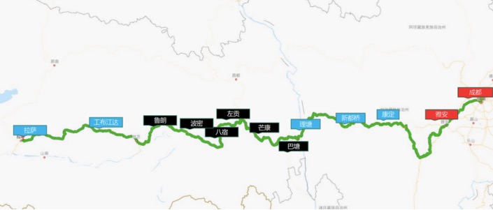 特斯拉打通成都-拉薩充電路線-鋒巢網
