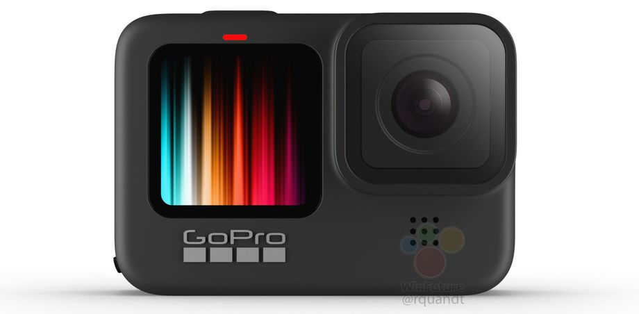新GoPro Hero 9泄漏展示了一個全彩的前置顯示屏-鋒巢網