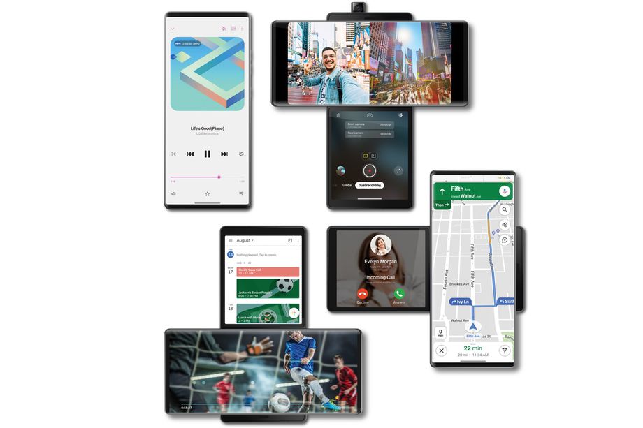 LG Wing的扭曲屏幕為這款雙屏智能手機提供了一個新的視角-鋒巢網