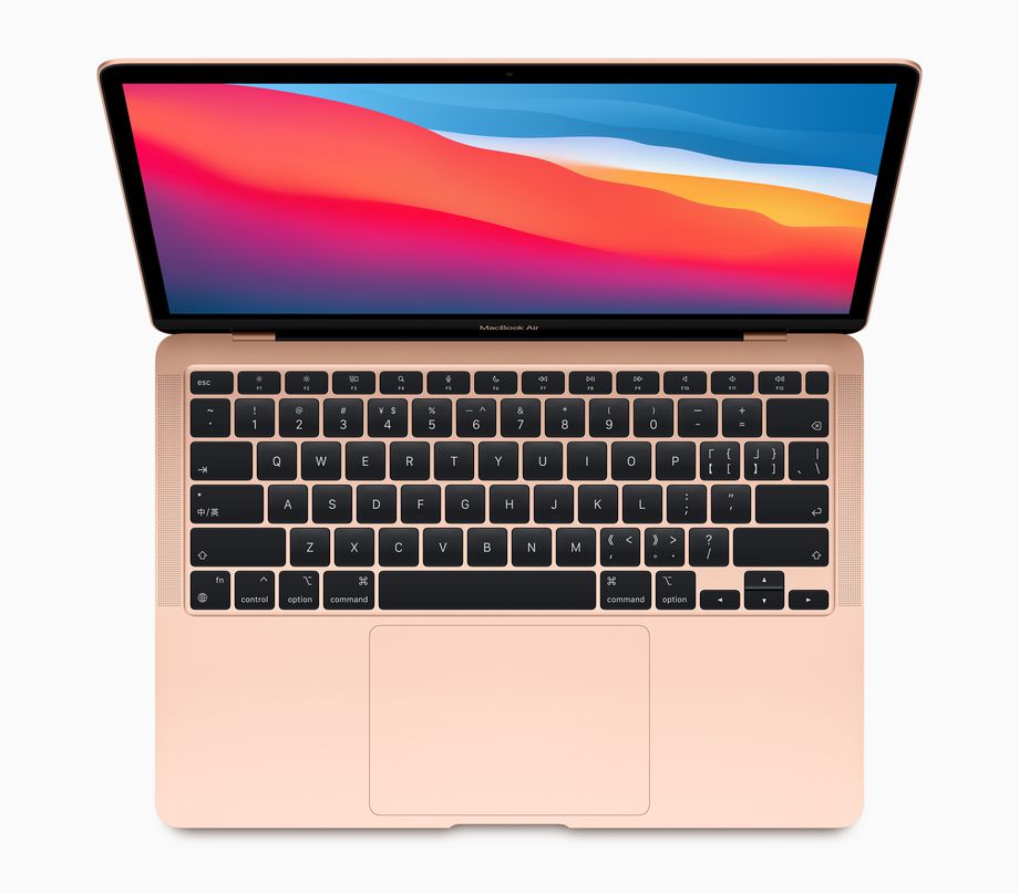 蘋果發布了搭載arm處理器的MacBook Air-鋒巢網