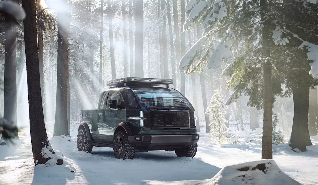 Canoo創(chuàng)造了一輛未來電動皮卡-鋒巢網