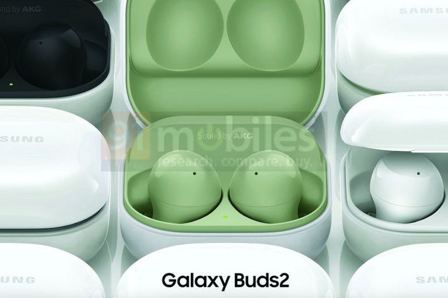 三星Galaxy Buds 2的泄漏渲染圖顯示了四種顏色-鋒巢網