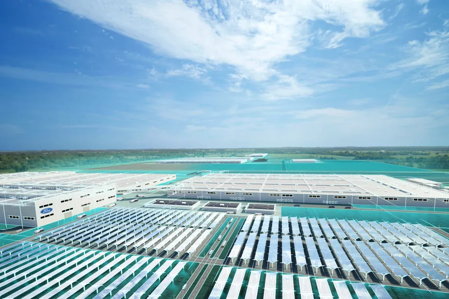 福特公布了在美國建立大型電動汽車和電池工廠的計劃-鋒巢網