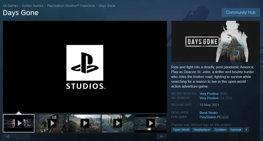 索尼現(xiàn)在使用PlayStation PC標(biāo)簽來(lái)制作其PC游戲-鋒巢網(wǎng)