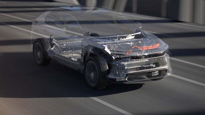 豐田新的電動SUV有一個太陽能車頂和一個像特斯拉一樣的方向盤枷鎖-鋒巢網(wǎng)